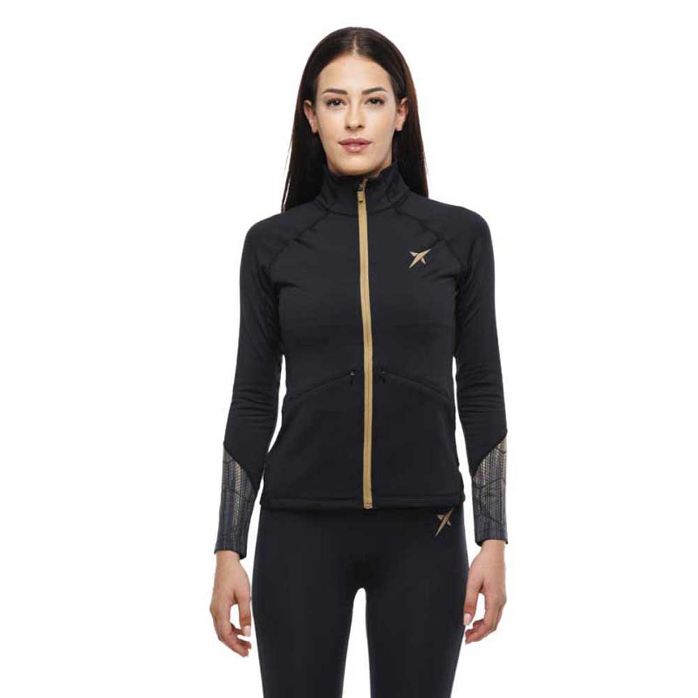 Drop Shot Maday Full Zip Sweatshirt Negro 2XL Mujer