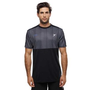 Drop Shot Tech Ancor Jmd Short Sleeve T-shirt Negro S Hombre
