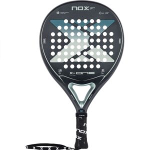 Nox X-one Evo Blue Padel Racket Plateado