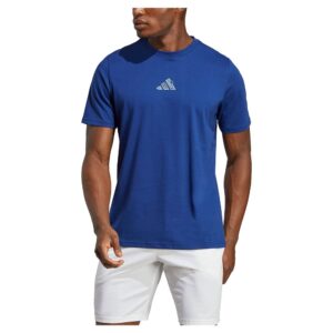 Adidas Ao Short Sleeve T-shirt Azul S Hombre
