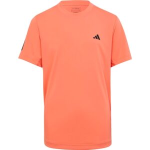 Adidas Clu3 Stripes Short Sleeve T-shirt Naranja 9-10 Years Niño