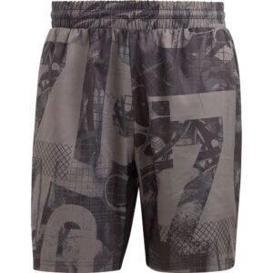 Adidas Club Graphic 7´´ Shorts Gris S Hombre
