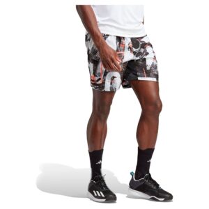 Adidas Club Graphic 7´´ Shorts Blanco,Negro S Hombre