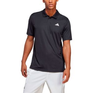 Adidas Club Short Sleeve Polo Negro L Hombre