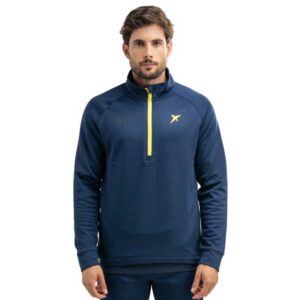 Drop Shot Zaven Lima Half Zip Sweatshirt Azul 2XL Hombre