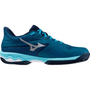 Mizuno Wave Exceed Light 2 Cc Clay Shoes Azul EU 46 Hombre
