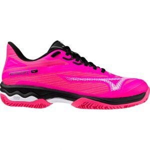 Mizuno Wave Exceed Light 2 Cc Clay Shoes Rosa EU 37 Mujer