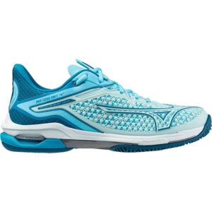 Mizuno Wave Exceed Tour 6 Ac All Court Shoes Azul EU 41 Mujer