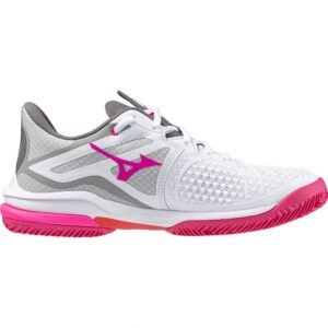 Mizuno Wave Exceed Tour 6 Cc Clay Shoes Blanco EU 40 Mujer