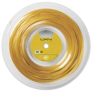 Luxilon 4g 125 200 M Tennis Reel String Dorado 1.25 mm