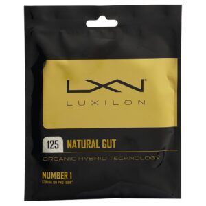 Luxilon Natural Gut 125 12.2 M Tennis Single String Dorado 1.25 mm