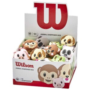Wilson Animal Tennis Dampeners 50 Units Multicolor