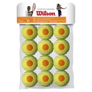Wilson Starter Tennis Ball 12 Units Amarillo