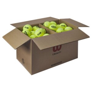 Wilson Triniti Club Tennis Ball Box 72 Units Amarillo