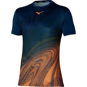 Mizuno Charge Shadow Graphic Short Sleeve T-shirt Naranja M Hombre