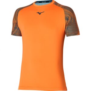 Mizuno Charge Shadow Short Sleeve T-shirt Naranja S Hombre