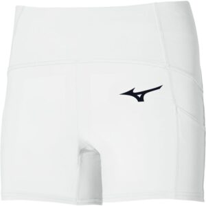 Mizuno Short Leggings Blanco S Mujer