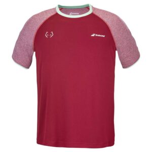 Babolat Lebron Short Sleeve T-shirt Rosa S Hombre