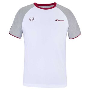 Babolat Lebron Short Sleeve T-shirt Blanco 2XL Hombre
