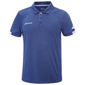 Babolat Play Short Sleeve Polo Azul M Hombre