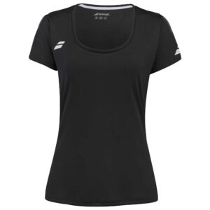 Babolat Play Short Sleeve T-shirt Negro L Mujer