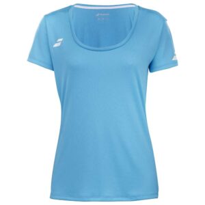 Babolat Play Short Sleeve T-shirt Azul M Mujer
