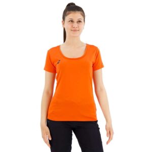 Babolat Play Short Sleeve T-shirt Rojo XO Mujer