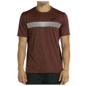 Bullpadel Optar Short Sleeve T-shirt Marrón M Hombre
