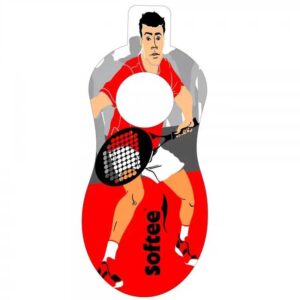 Softee Inflatable Player Barrier Rojo