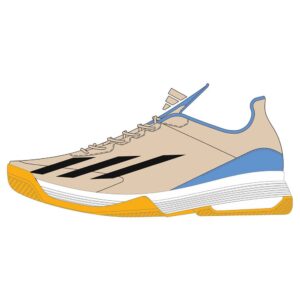 Adidas Courtflash All Court Shoes Beige EU 34