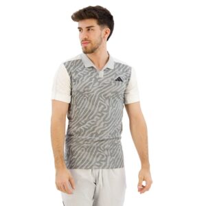 Adidas Freelift Pro Short Sleeve Polo Gris M Hombre