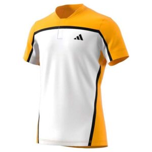 Adidas Freelift Pro Short Sleeve Polo Amarillo M Hombre