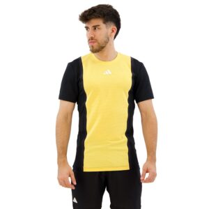 Adidas Freelift Pro Short Sleeve T-shirt Amarillo XL Hombre