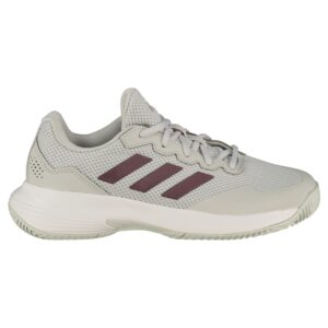 Adidas Gamecourt 2 Hard Court Shoes Blanco EU 38 Mujer