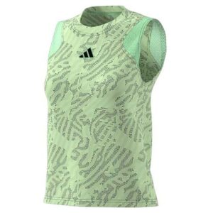 Adidas Match Tank Pro Sleeveless T-shirt Verde XS Mujer
