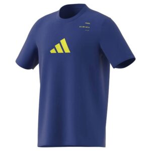 Adidas Padel G Short Sleeve T-shirt Azul S Hombre