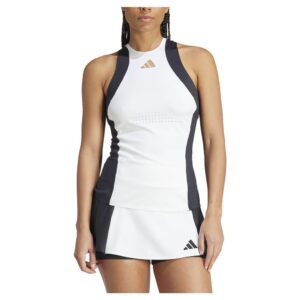 Adidas Premium Tank Sleeveless T-shirt Blanco L Mujer
