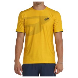 Bullpadel Yapar 23i Short Sleeve T-shirt Amarillo XL Hombre
