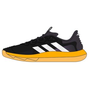 Adidas Solematch Control Clay Shoes Negro EU 46 2/3 Hombre