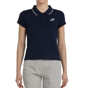 Bullpadel Exilob Short Sleeve Polo Azul 2XL Mujer