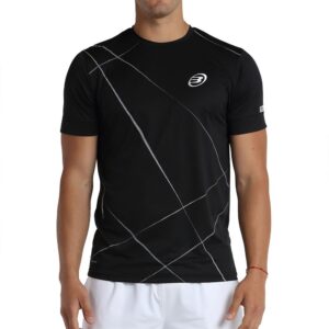 Bullpadel Aireo Short Sleeve T-shirt Negro L Hombre