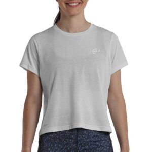 Bullpadel Batis Short Sleeve T-shirt Gris M Mujer