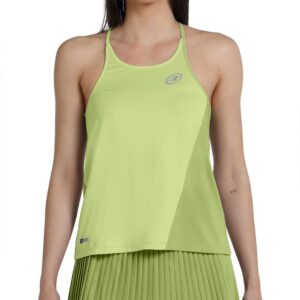 Bullpadel Bines Sleeveless T-shirt Amarillo XL Mujer