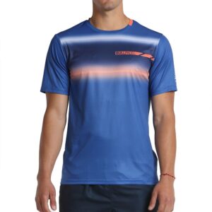 Bullpadel Lacar Short Sleeve T-shirt Azul M Hombre