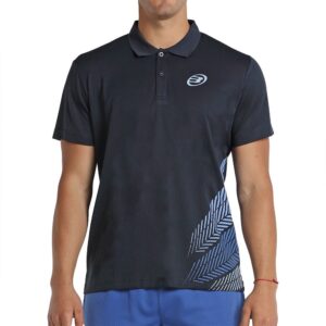 Bullpadel Lapon Short Sleeve Polo Azul M Hombre