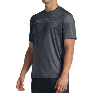 Bullpadel Leteo Short Sleeve T-shirt Gris M Hombre