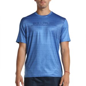 Bullpadel Leteo Short Sleeve T-shirt Azul M Hombre
