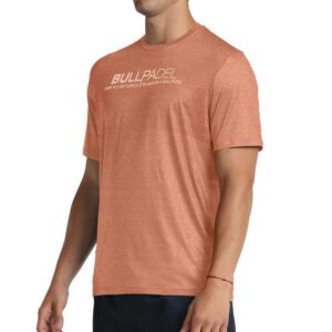 Bullpadel Leteo Short Sleeve T-shirt Naranja M Hombre