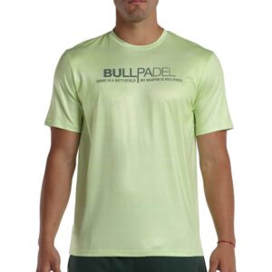 Bullpadel Leteo Short Sleeve T-shirt Amarillo L Hombre