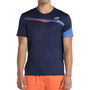 Bullpadel Letra Short Sleeve T-shirt Azul S Hombre